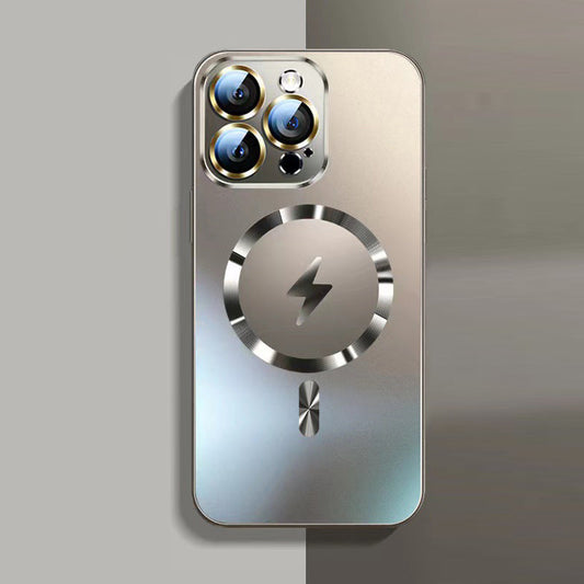 Magnetisk ladende telefonveske for iPhone