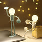💥Rea 50% rabatt🌟Skiftende form Funny Sportsman Night Light